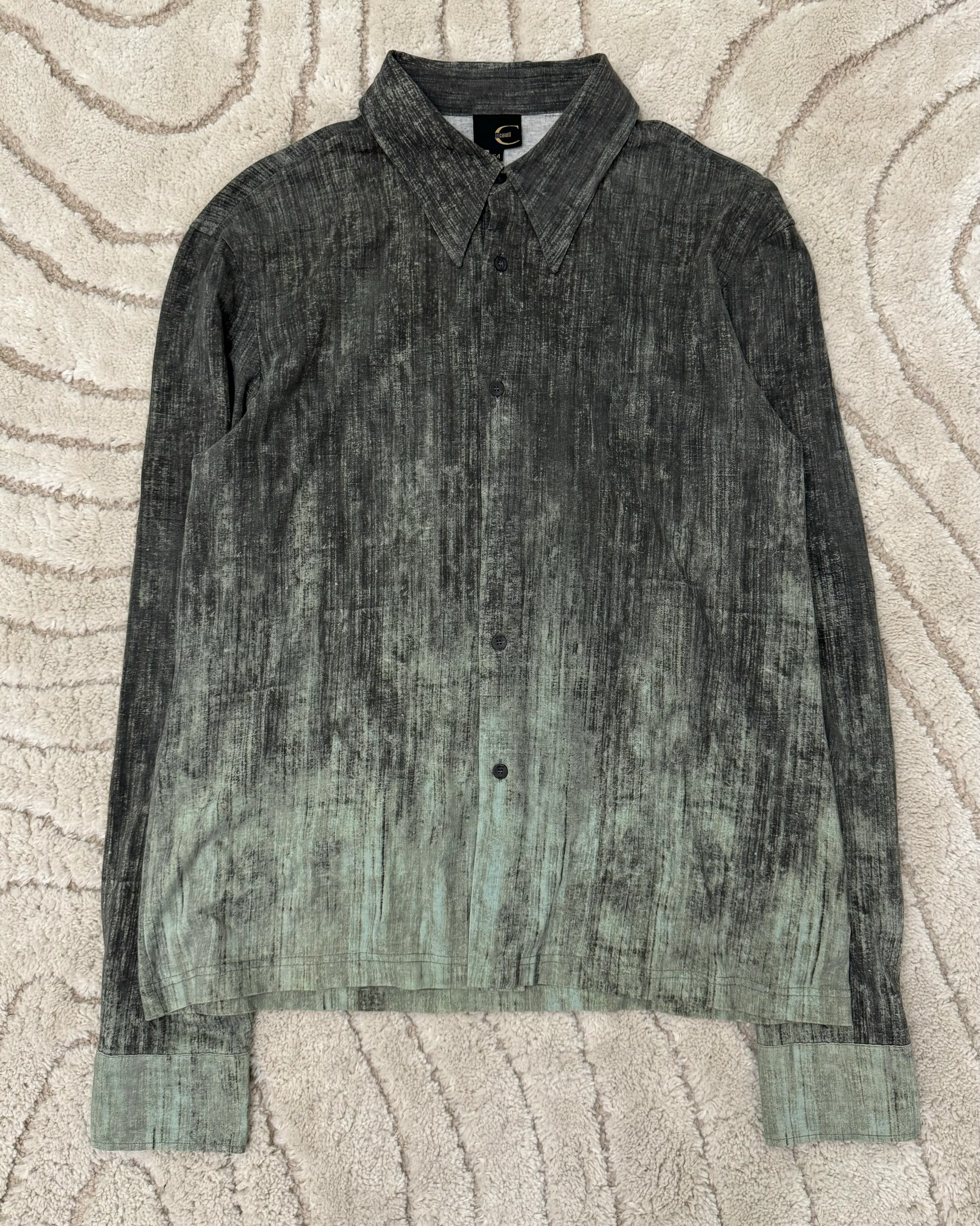 00s Cavalli Discarded Fabric Shirt (M/L)