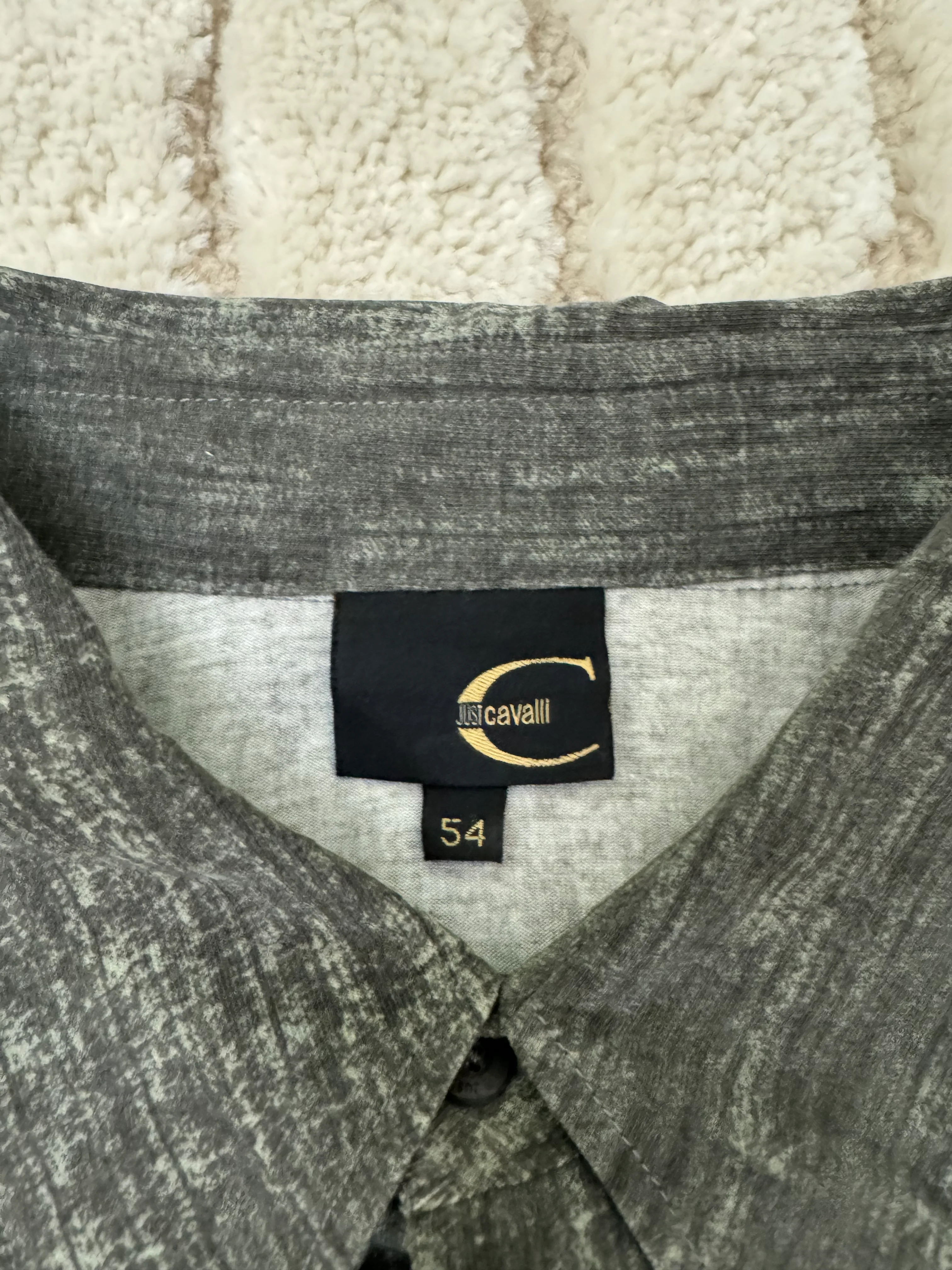 00s Cavalli Discarded Fabric Shirt (M/L) - Image 4