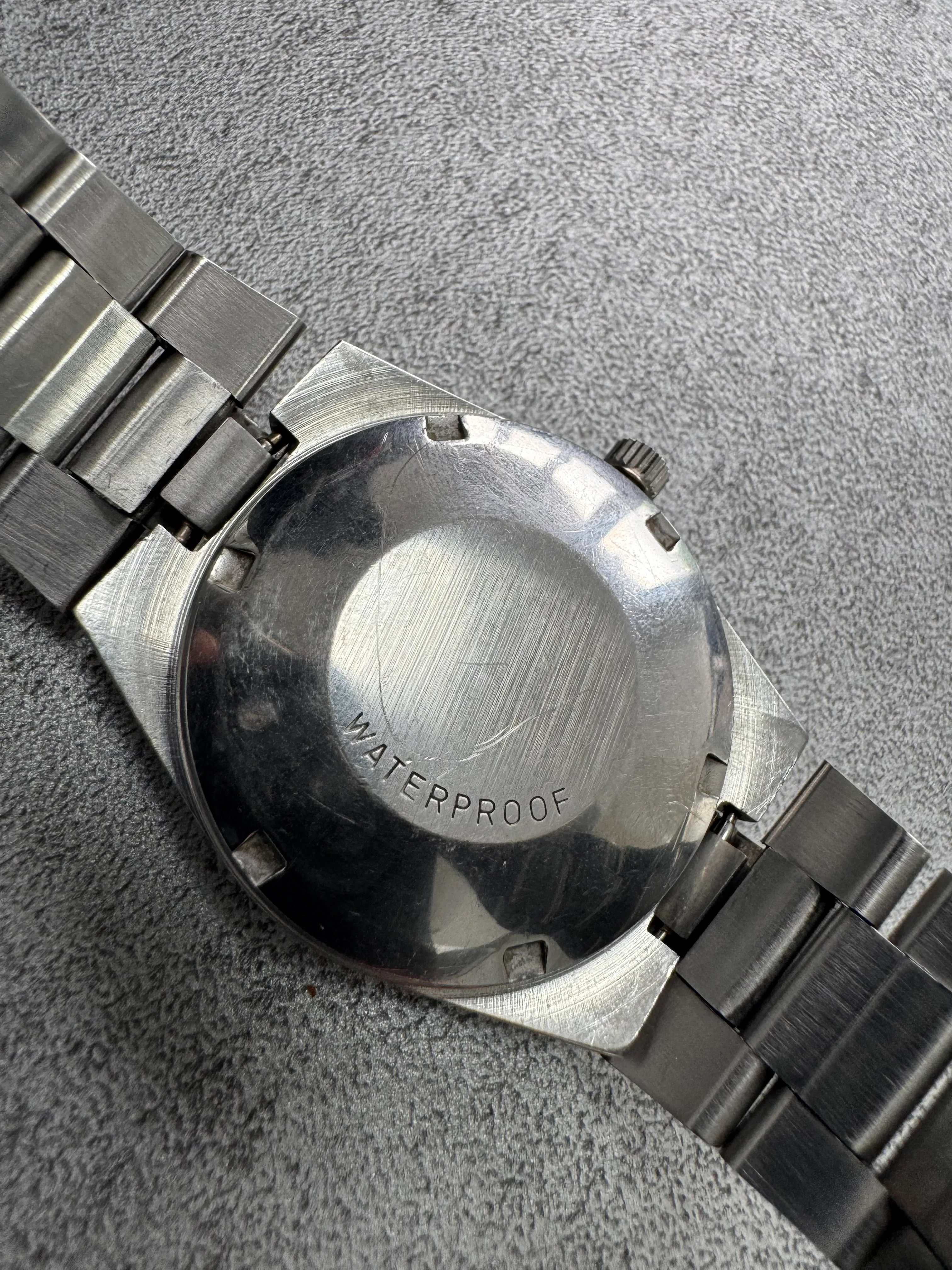 1972 Omega Genève Automatic Date Dark Grey Dial 166.099 Watch (OS) - Image 6