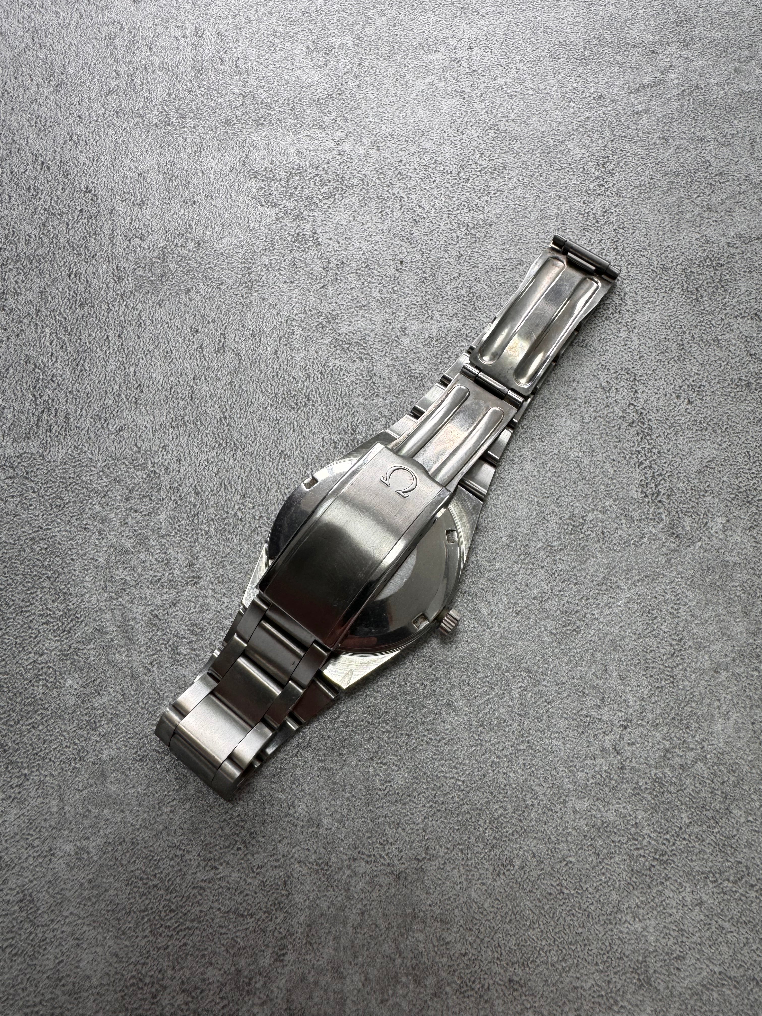 1972 Omega Genève Automatic Date Dark Grey Dial 166.099 Watch (OS) - Image 7