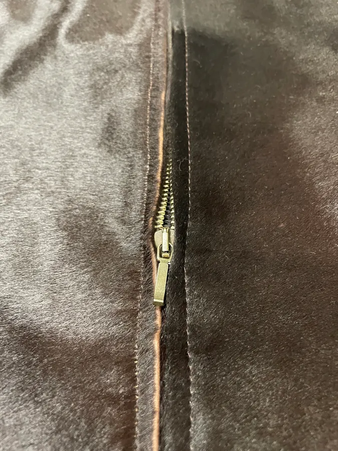 1990s Armand Basi Brown Pony Hair Leather Jacket - Image 6