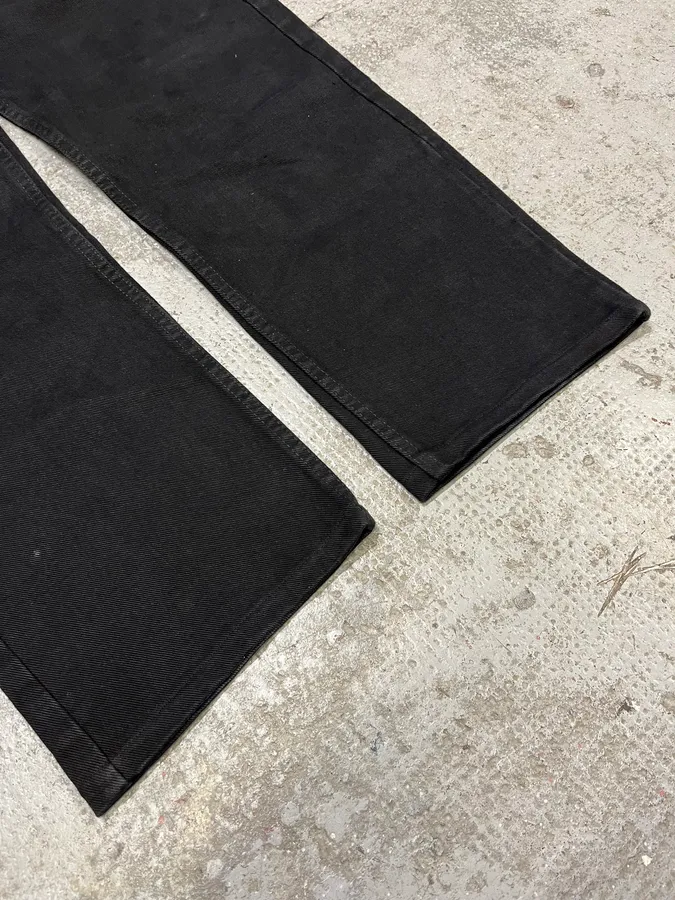 1990s Armani Black Archive Denim Jeans - Image 8