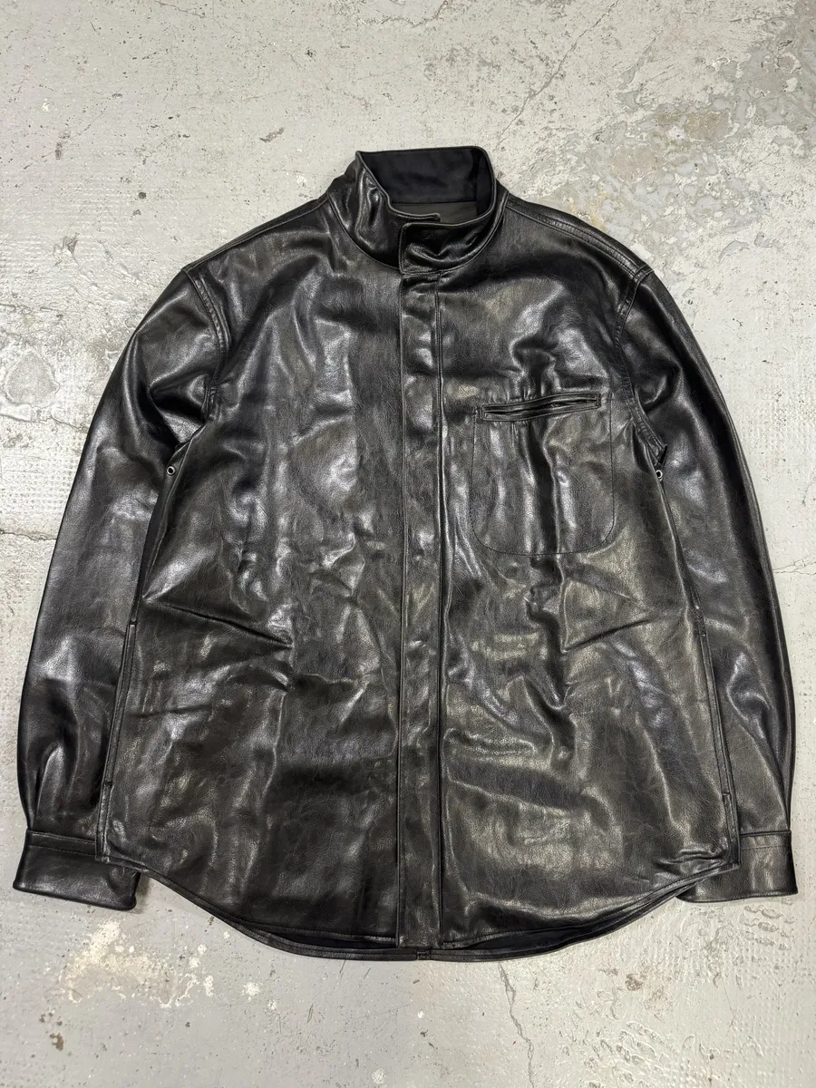 1990s Armani Collezioni Black Premium Leather Samurai Jacket - Image 2