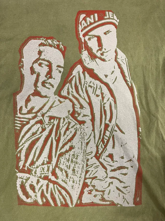 1990s Armani Olive Historical Longsleeves - Image 8
