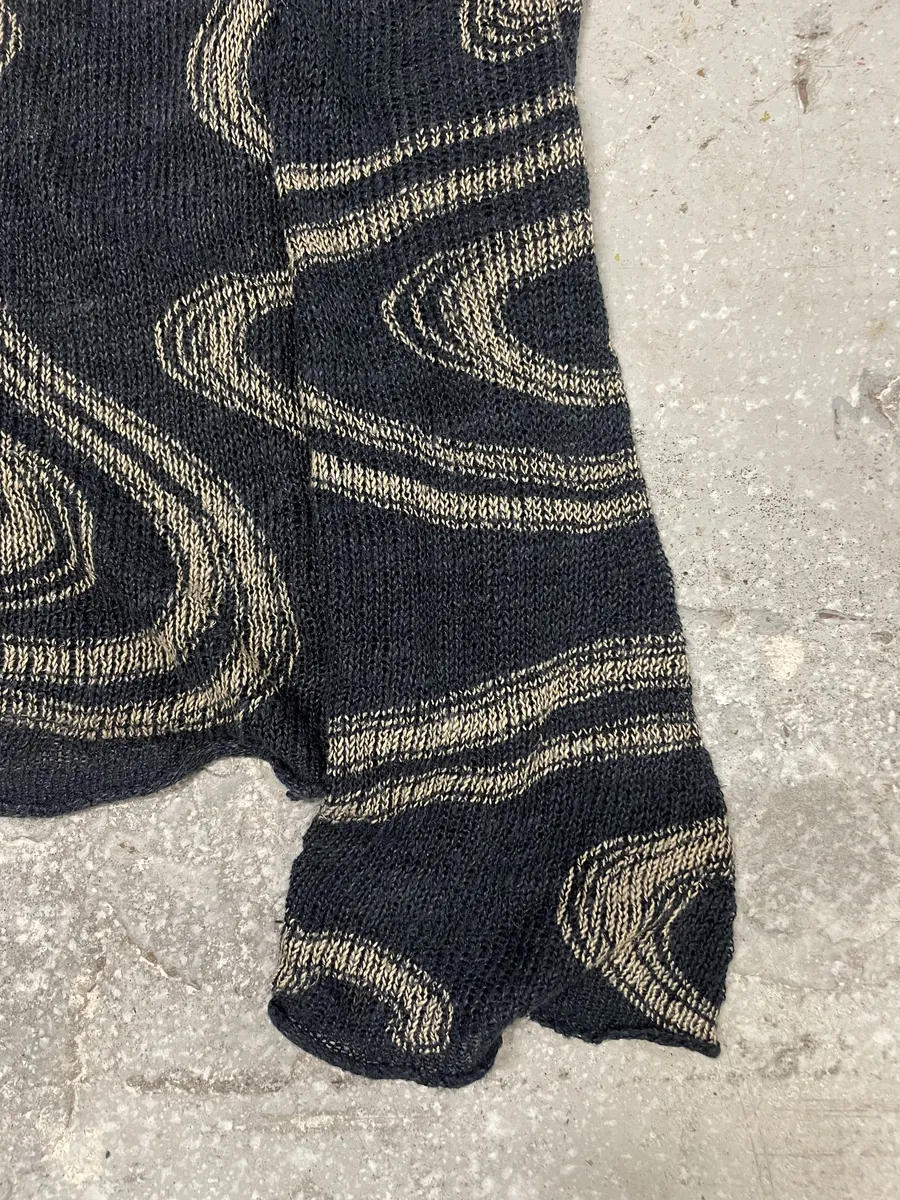 1990s Armani Psycho Modern Perception Sweater - Image 6