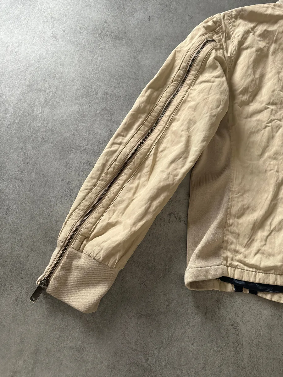 1990s Emporio Armani Detachable Arm Zips Archive Bomber Jacket - Image 10