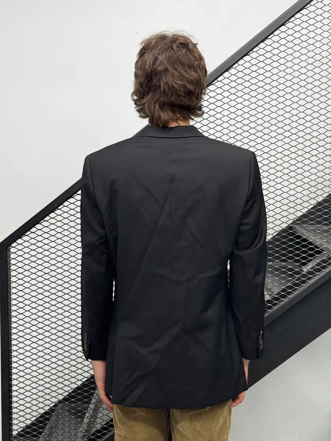 1990s Gucci Dark Grey Tailored Blazer Jacket by Tom Ford - Image 4