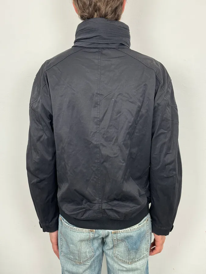 1990s Marithé + François Girbaud Navy Multi-Pocket Nylon Jacket - Image 3