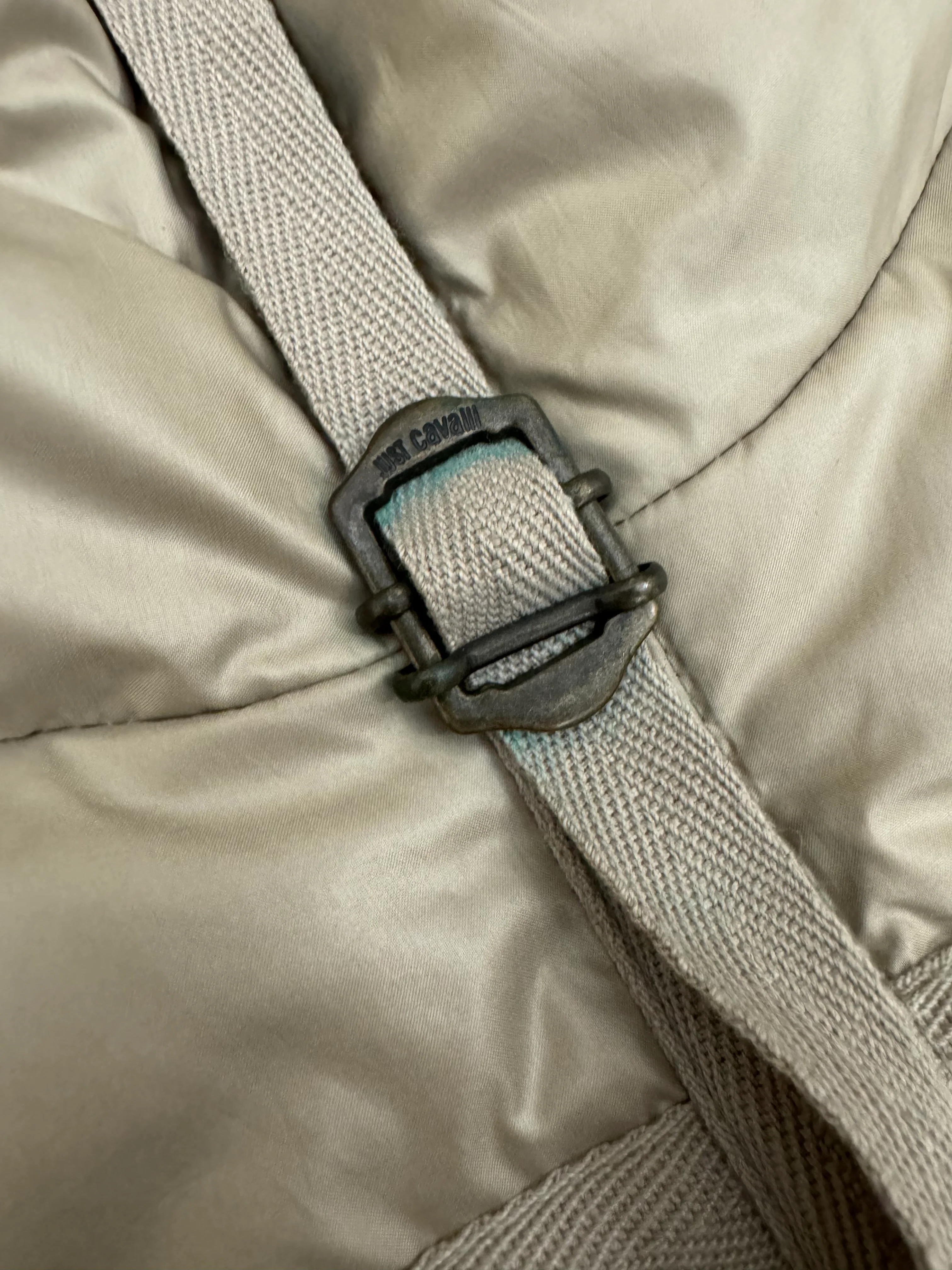 1990s Roberto Cavalli Parachute Bondage Puffer Jacket (XS) - Image 5