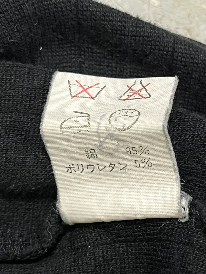 1990s Yohji Yamamoto Y’s Light Black Buttoned Hoodie - Image 10