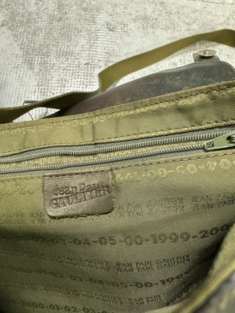 1995 Jean Paul Gaultier Earth Evolution Handle Bag - Image 6