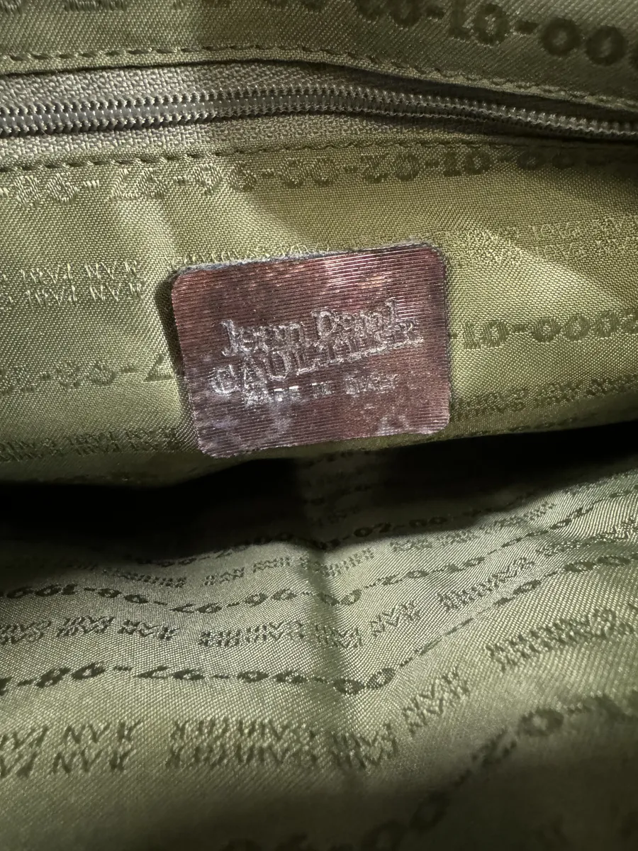 1995 Jean Paul Gaultier Earth Evolution Shoulder Bag - Image 4