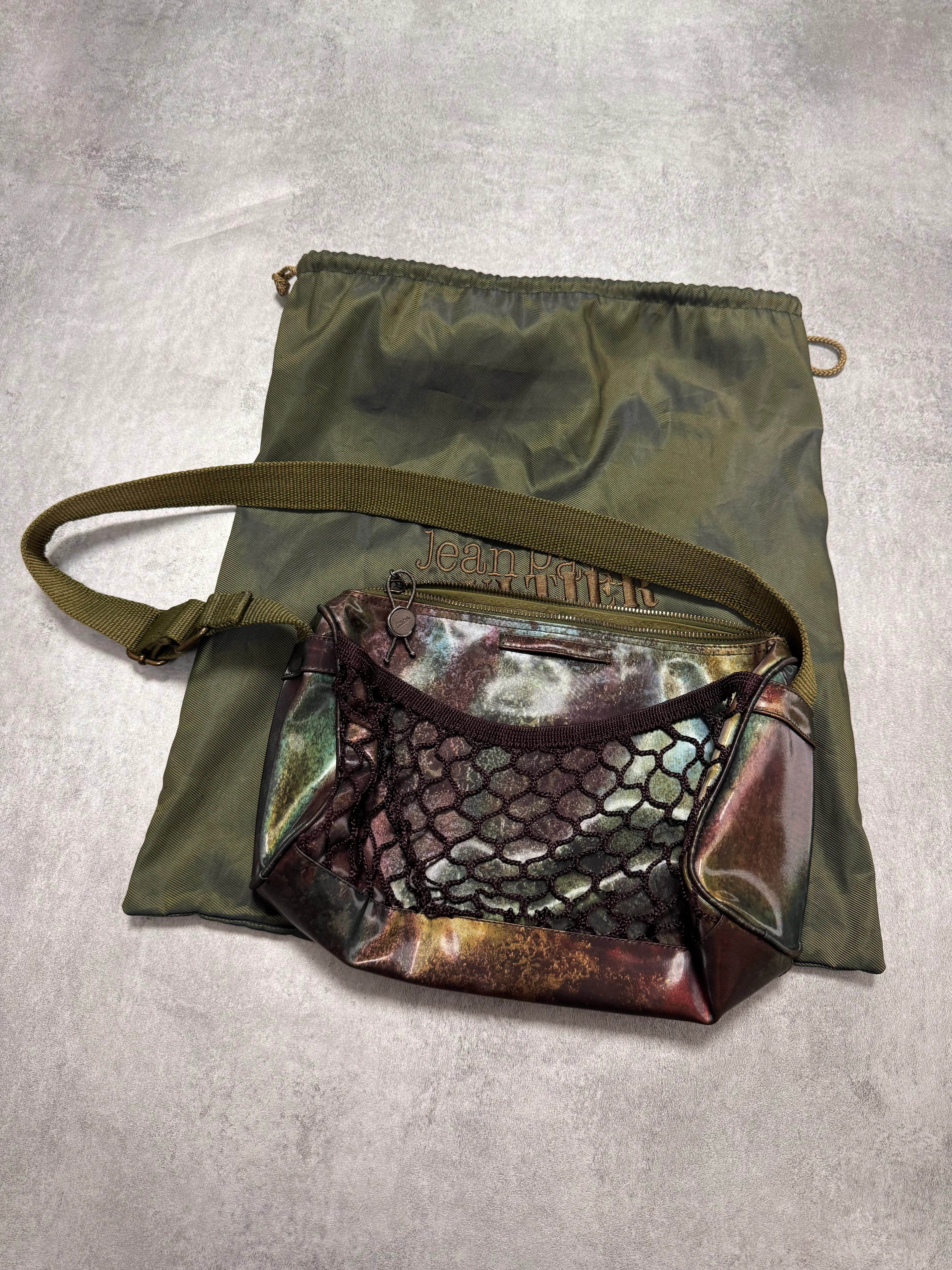 1995 Jean Paul Gaultier Earth Evolution Shoulder Bag - Image 3
