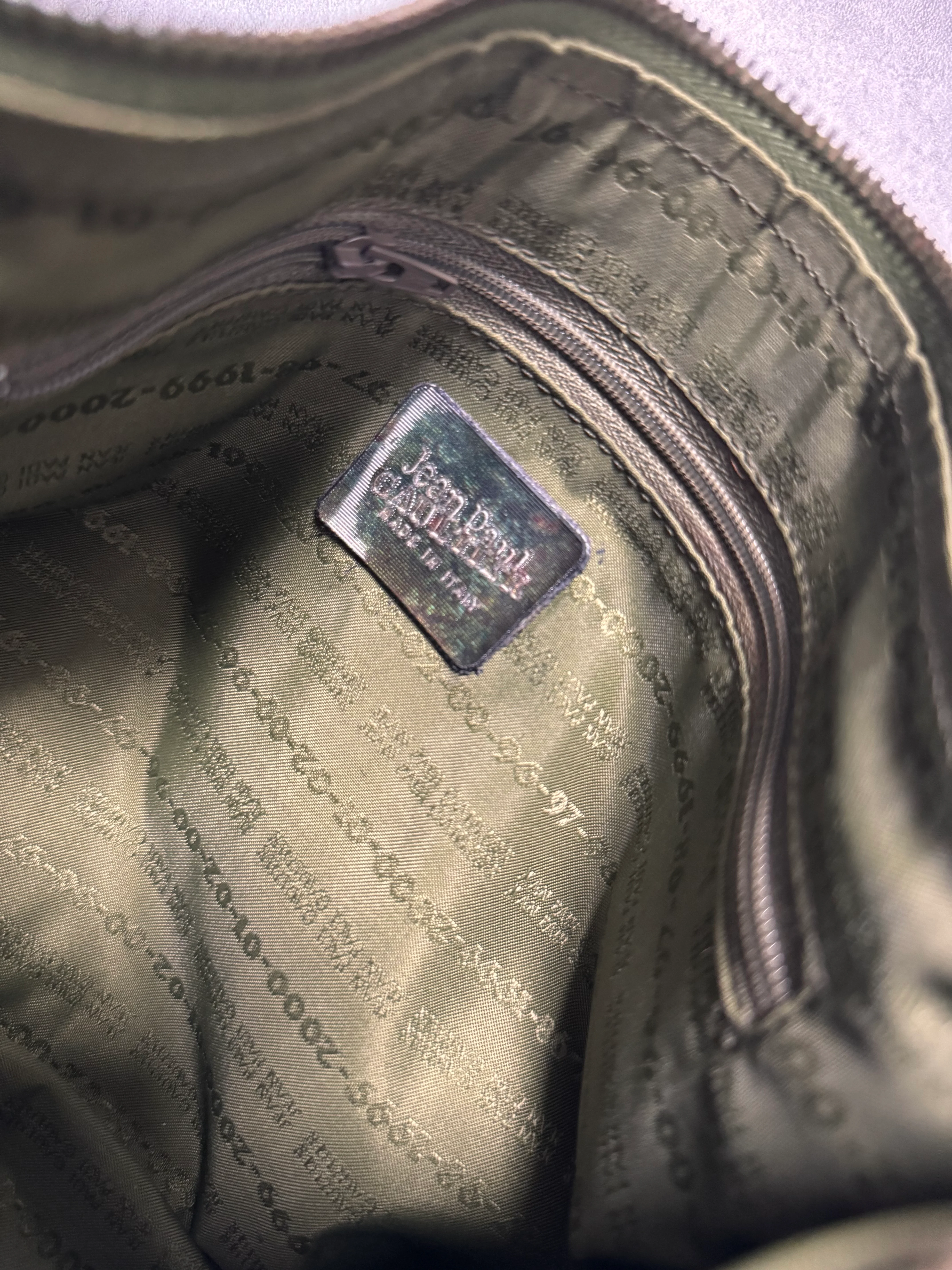 1995 Jean Paul Gaultier Earth Evolution Shoulder Bag - Image 6