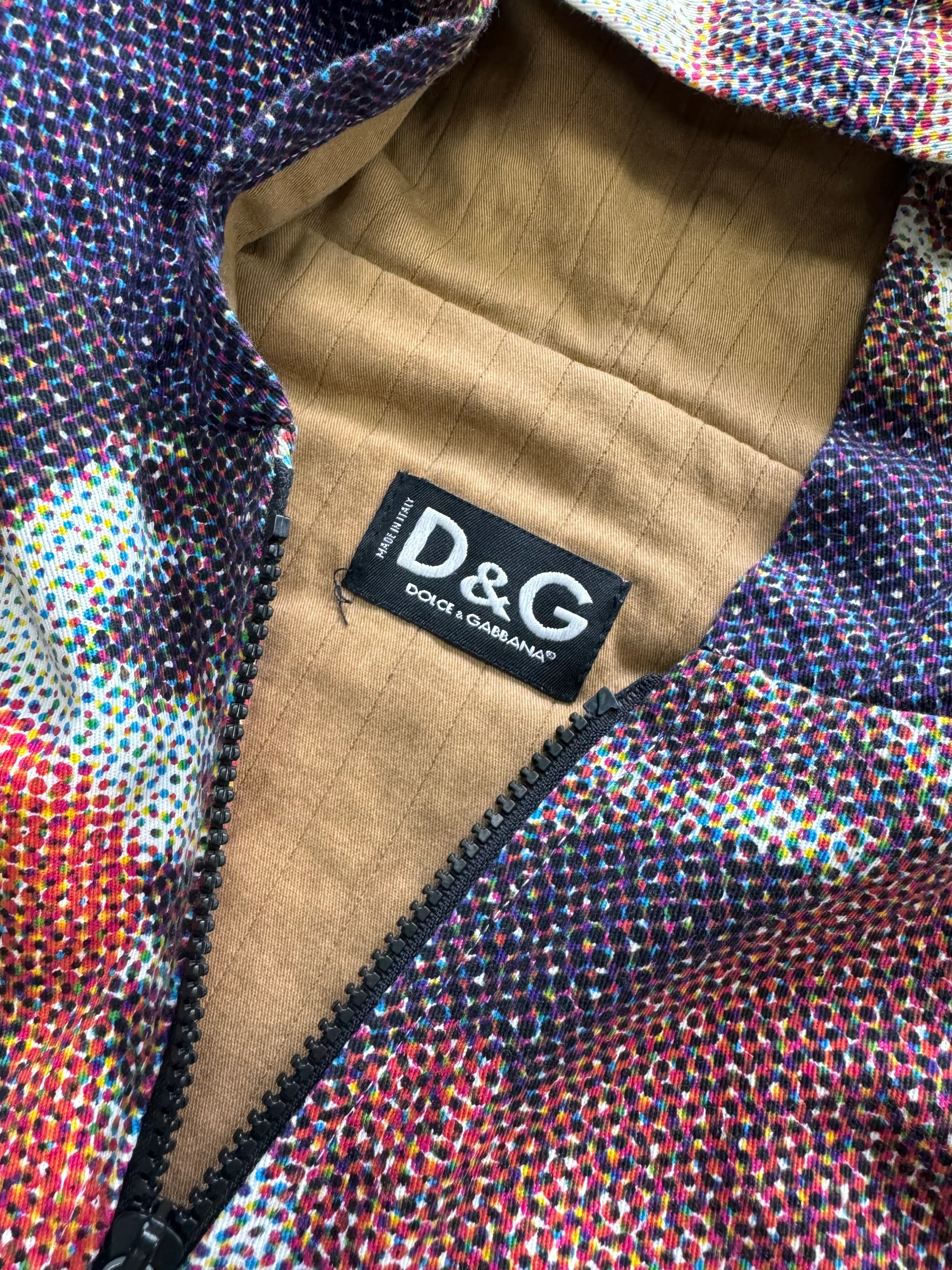 1990s Dolce & Gabbana Venus Zipped Hoodie - Image 4