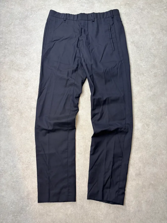 2000 Prada Navy Minimalist Pants