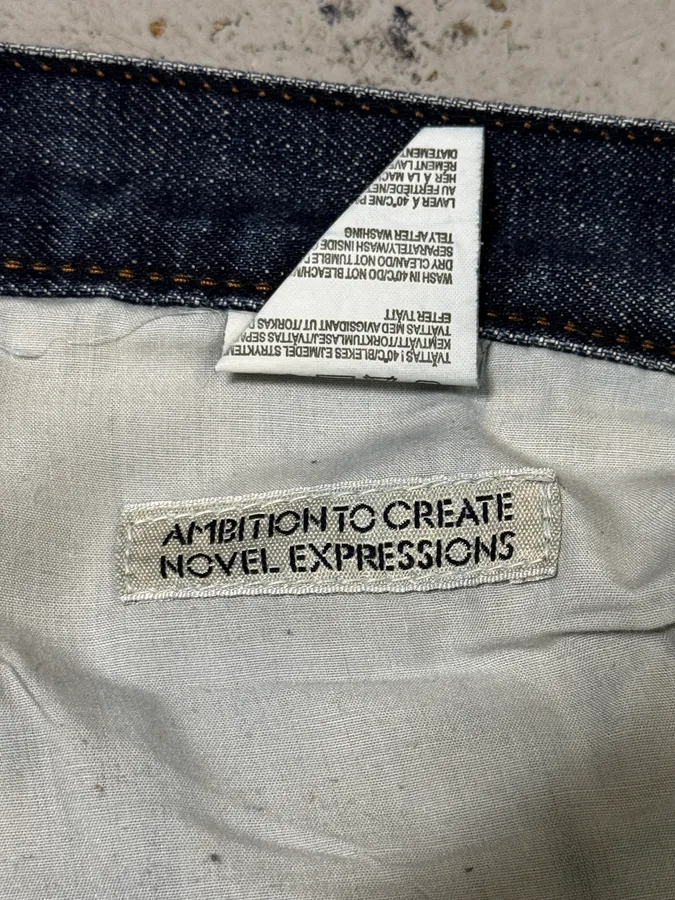 2000s Acne Studios Blue Faded Denim Jeans - Image 10