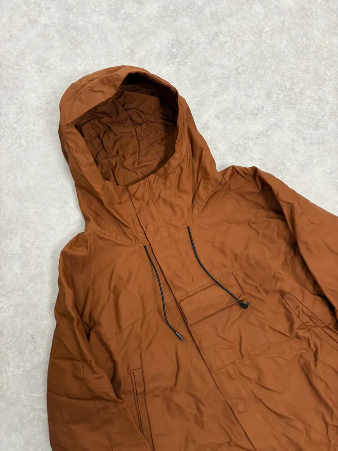 2000s Acne Studios Brown Windbreaker Jacket - Image 6