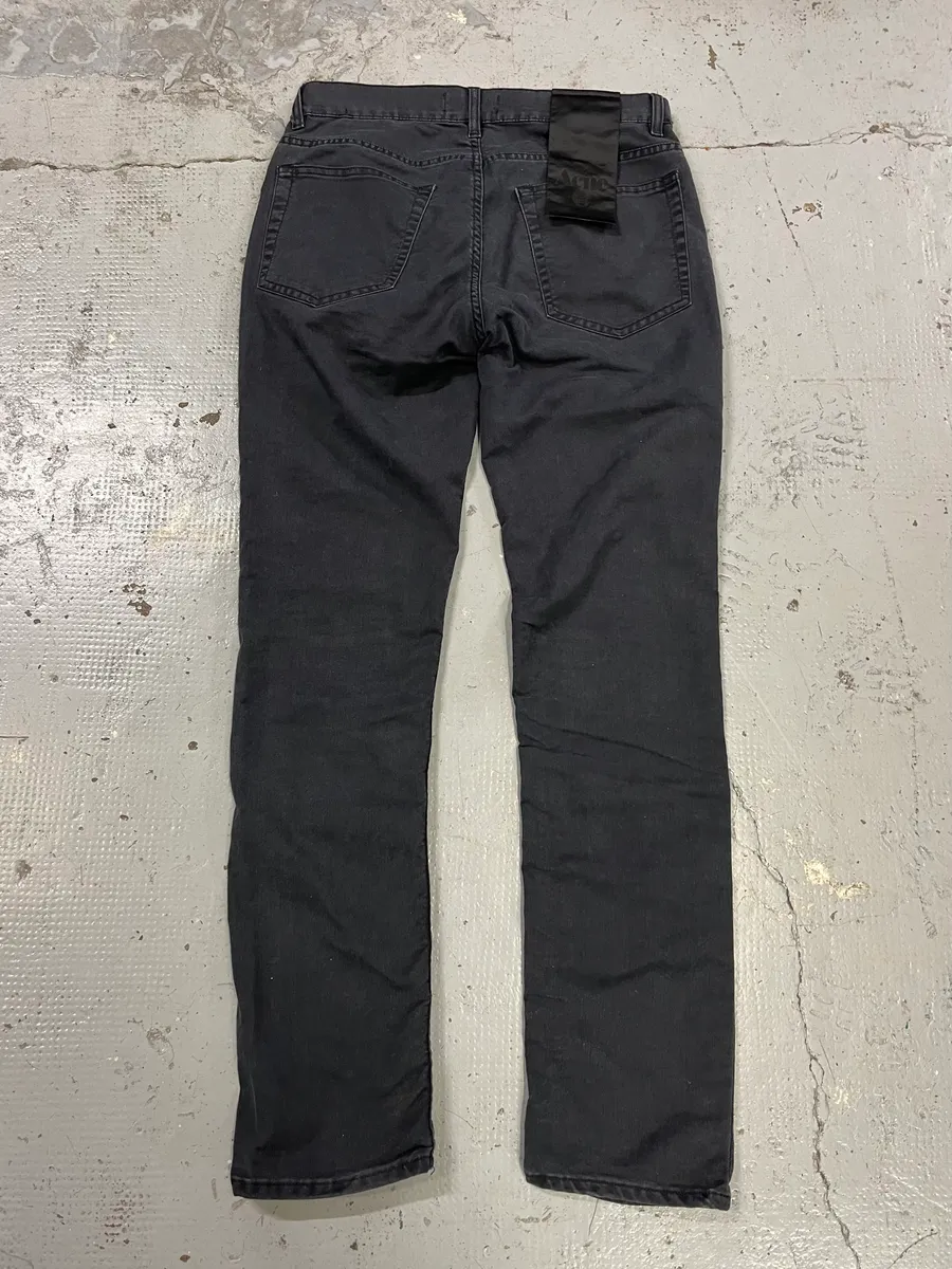 2000s Acne Studios Slim Faded Black Jeans - Image 8