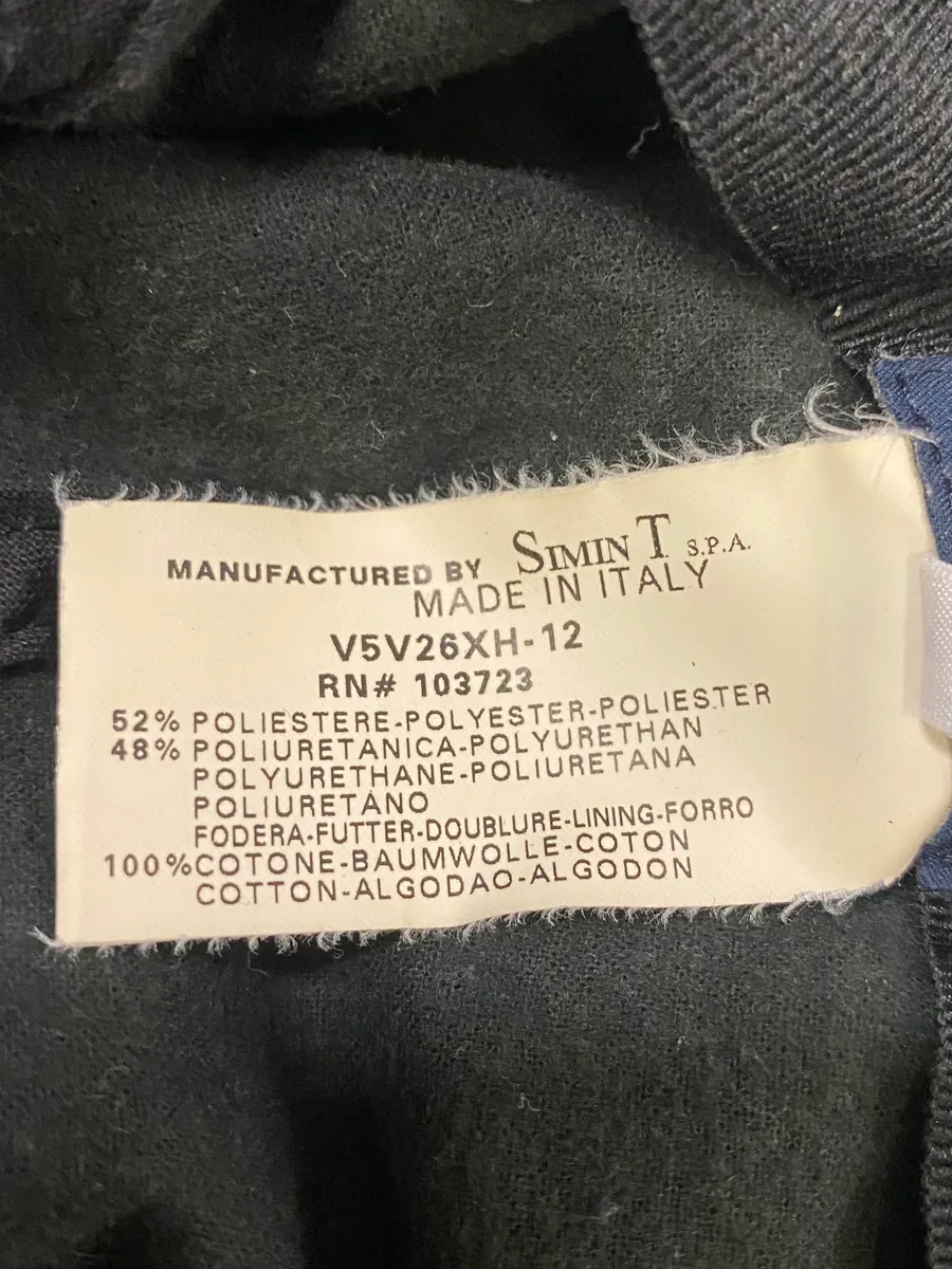 2000s Armani Fake Leather Black Cap - Image 6
