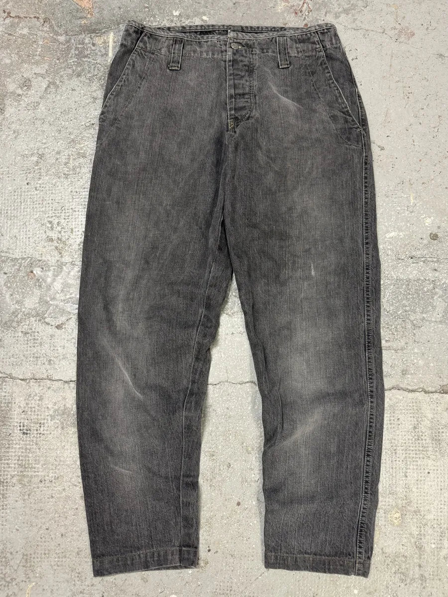 2000s Armani Grey Archive Denim Jeans