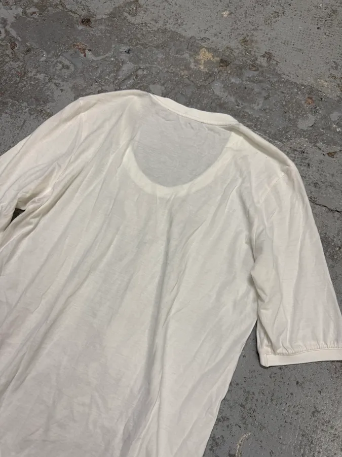 2000s Balenciaga Original Tree White T-Shirt - Image 6
