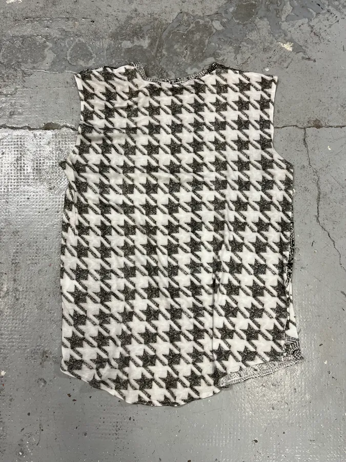 2000s Balmain Prestigious Grey Tank Top - Image 7