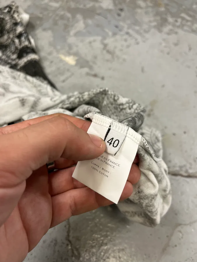 2000s Balmain Prestigious Grey Tank Top - Image 8
