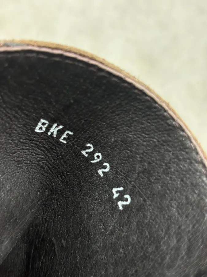 2000s Bikkbembergs Brown Combat Leather Boots - Image 10