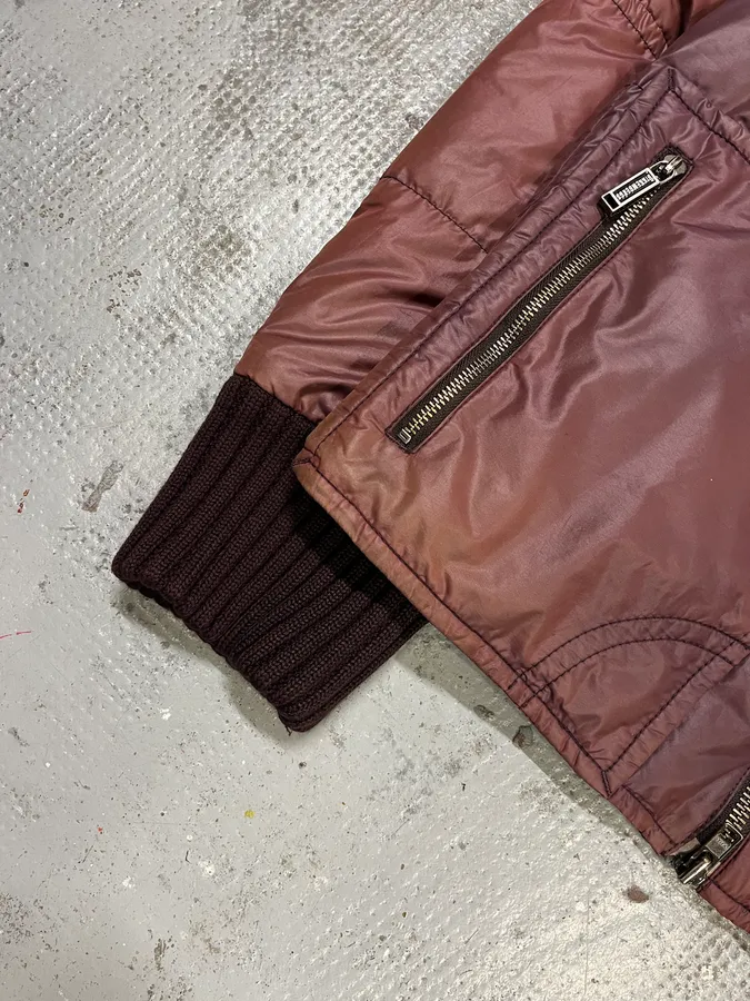 2000s Bikkembergs Faded Autumn Puffer Jacket - Image 6