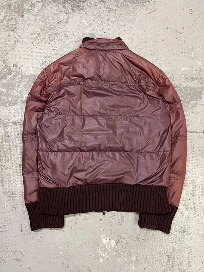2000s Bikkembergs Faded Autumn Puffer Jacket - Image 8