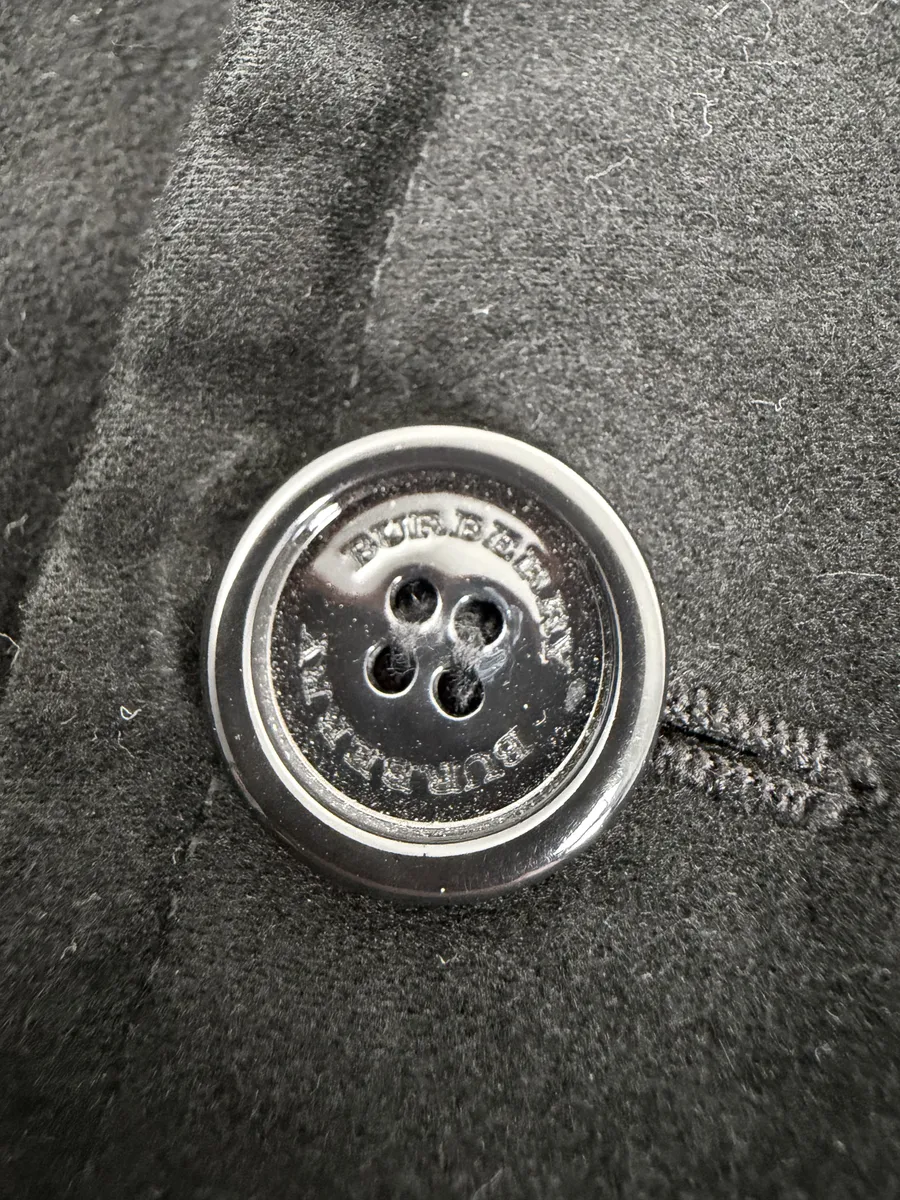2000s Burberry Black Classy Blazer Jacket - Image 8