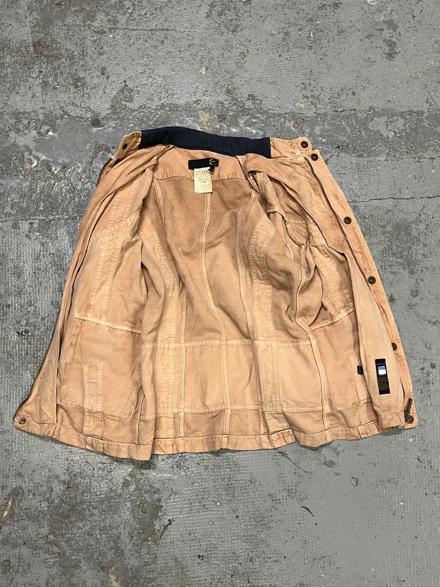 2000s Cavalli Bondage Beige Jacket - Image 9