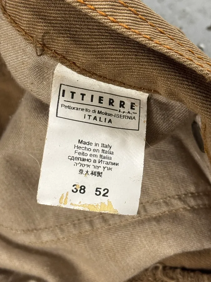 2000s Cavalli Camel Brown Pants - Image 12