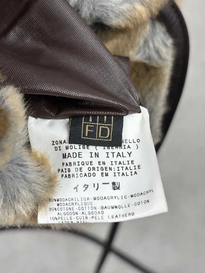 2000s Cavalli Fur Handle Bag - Image 7