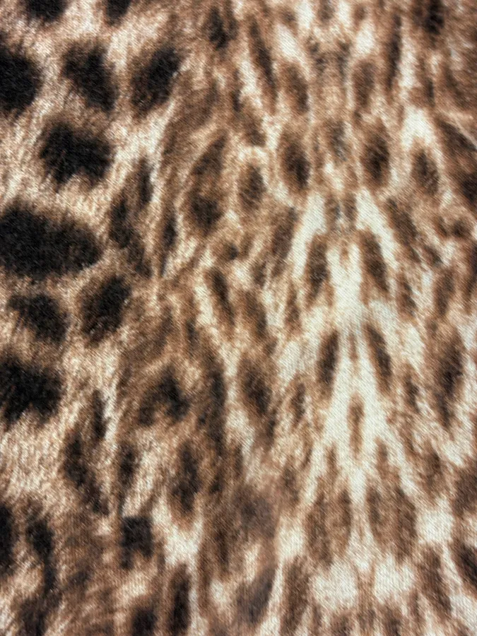 2000s Cavalli Leopard Print Camel & Black Dress - Image 8