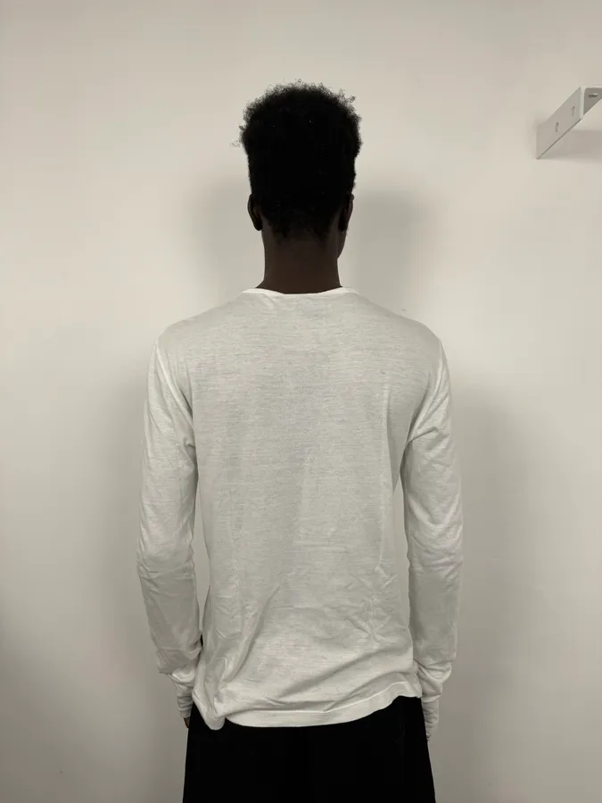 2000s Cavalli Ornament White Longsleeves - Image 2