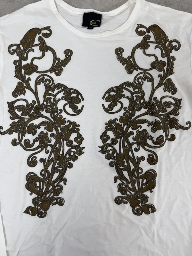 2000s Cavalli Ornament White Longsleeves - Image 7
