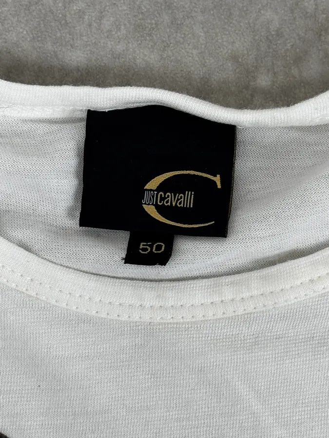 2000s Cavalli Ornament White Longsleeves - Image 8