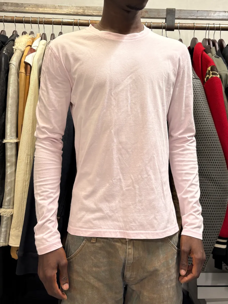 2000s Cavalli Pink Bull Art Longsleeves - Image 3