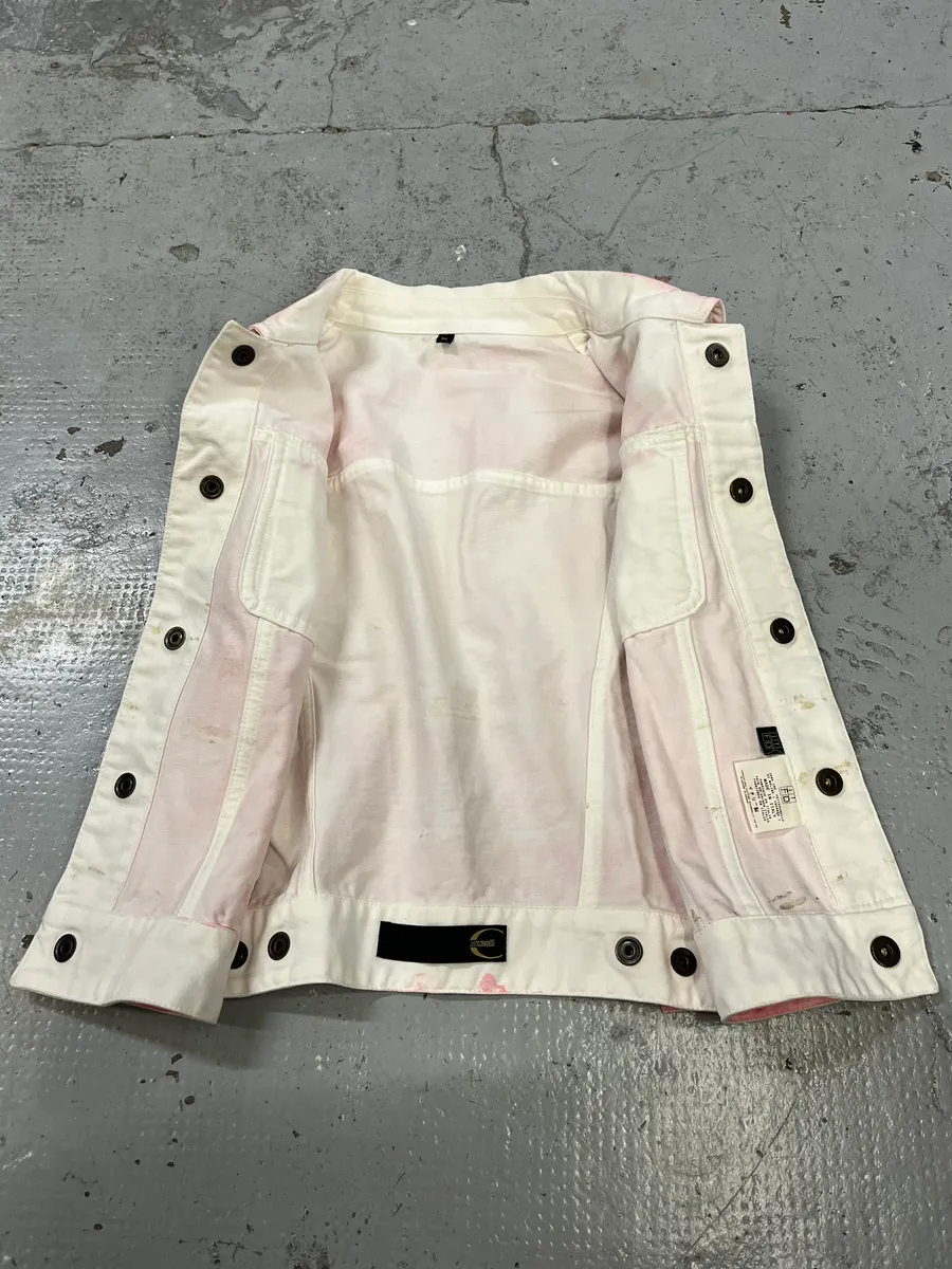 2000s Cavalli Pink Embellished Vest Jacket - Image 7