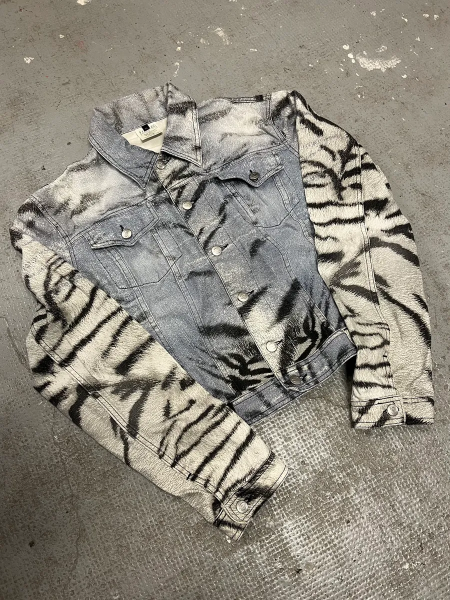 2000s Cavalli Safari Jacket - Image 7