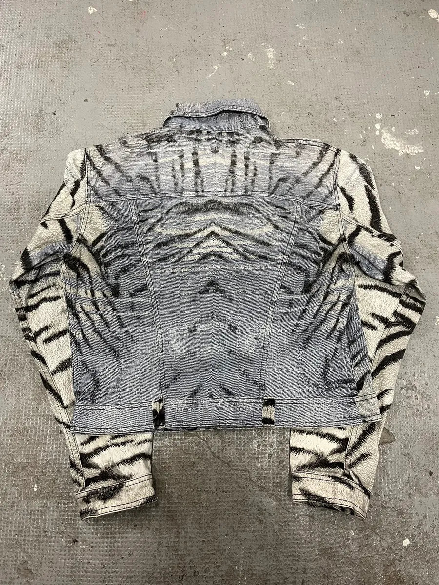 2000s Cavalli Safari Jacket - Image 8