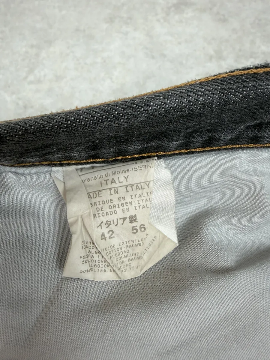 2000s Cavalli Snake Grey Denim Jeans - Image 12