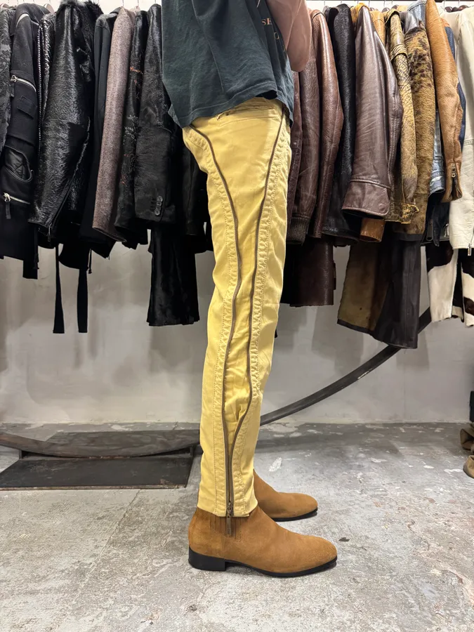 2000s Cavalli Technical Biker Master Full Zip Pants - Image 3