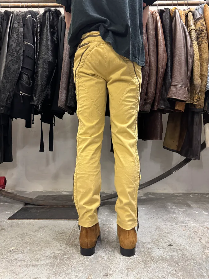 2000s Cavalli Technical Biker Master Full Zip Pants - Image 4