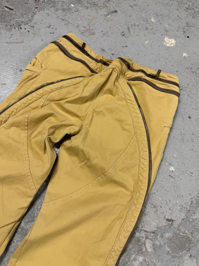 2000s Cavalli Technical Biker Master Full Zip Pants - Image 9