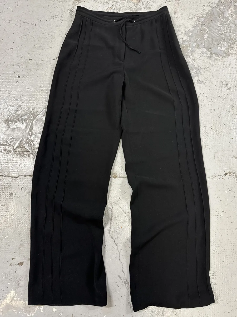 2000s Claude Montana Black Lines Sweatpants