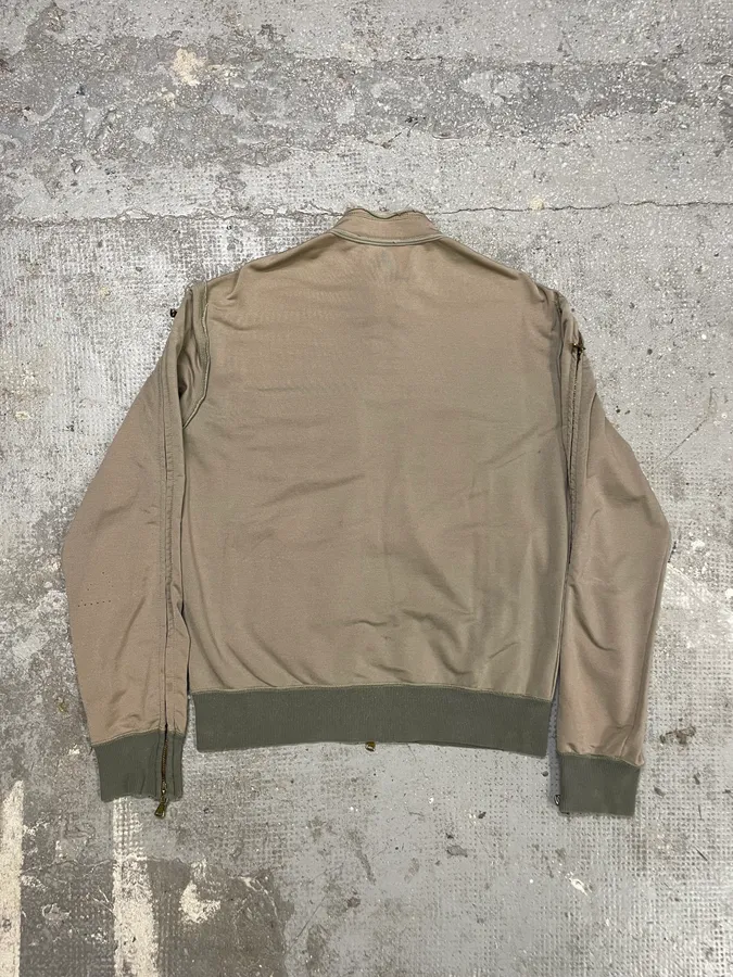 2000s Daniele Alessandrini Brown Zip Jacket - Image 4