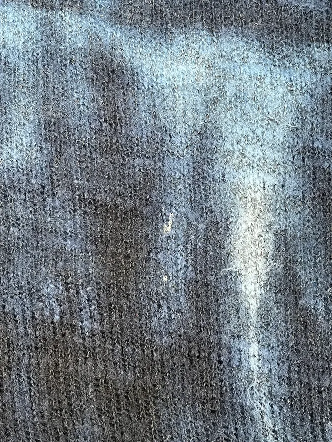 2000s Daniele Alessandrini Dark Blue Shadow Sweater - Image 10